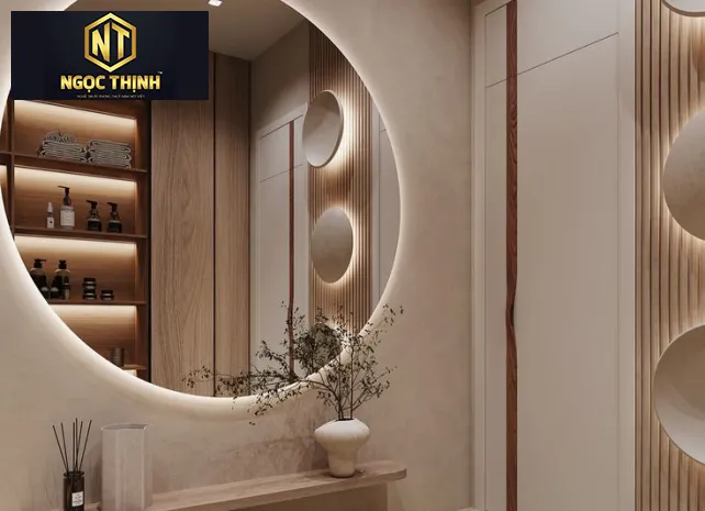 GƯƠNG TRÒN TRANG TRÍ SPA / NAILS GIÁ TỐT - GTT01